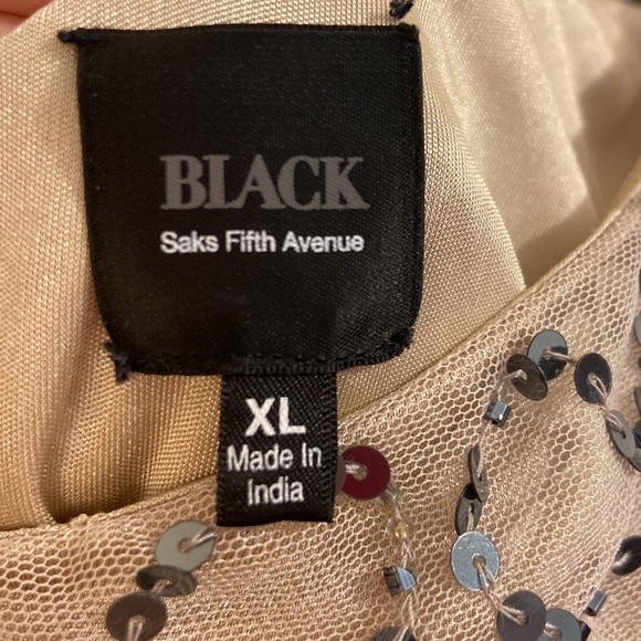 Saks Fifth Ave Sequin Top - Picture 5 of 8